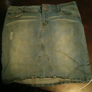 Blue Jean Skirt